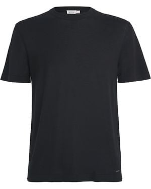 Jonathan Simkhai Silk-Cashmere-Blend Knitted Nathan T-Shirt - Black