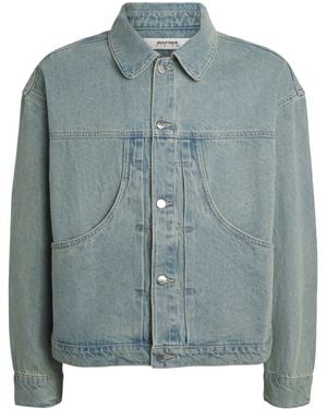 About Blank Denim Jacket - Blue