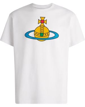 Vivienne Westwood Cotton Orb T-Shirt - White