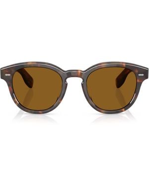Oliver Peoples Cary Grant Sun Phantos Sunglasses - Brown