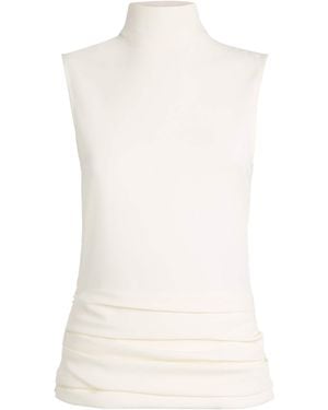 Voranida Sleeveless Etta Blouse - White