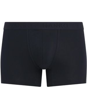 Hanro Cotton-Blend Essential Trunk - Blue