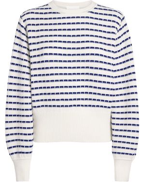 Molli Virgin Wool Stripe Breton Jumper - Blue