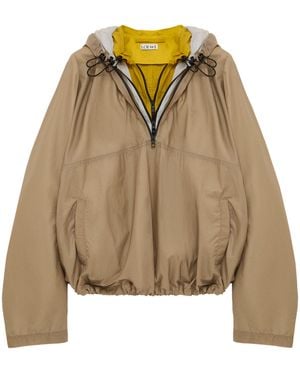 Loewe Multi-Fastening Anorak Jacket - Natural