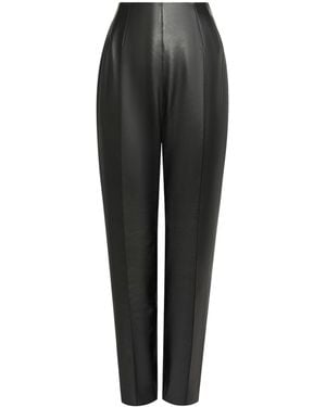 Alaïa Lambskin Tapered Pants - Black
