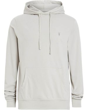 AllSaints Brace Over-The-Head Hoodie - Gray