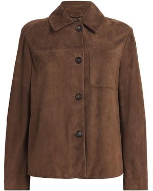 Max Mara Suede Jacket - Brown