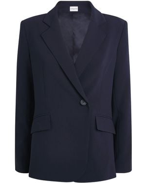 Claudie Pierlot Double-Breasted Blazer - Blue