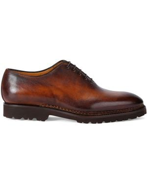 Bontoni Leather De La Ville Oxford Shoes - Brown