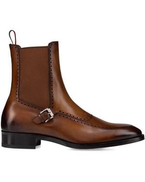 Christian Louboutin Sartosea Leather Chelsea Boots - Brown
