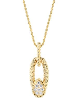 Boucheron And Diamond Serpent Bohème Vintage Necklace - Metallic