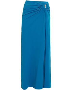 Christopher Esber Cut-Out Orbit Maxi Skirt - Blue