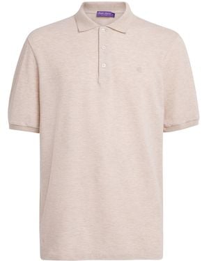 Ralph Lauren Cotton Piqué Polo Shirt - White