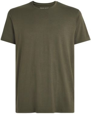 Derek Rose Modal-Blend Basel T-Shirt - Green