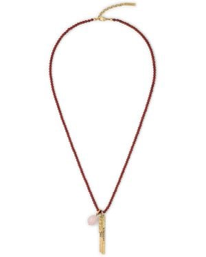Givenchy Agate Tape Long Necklace - Blue