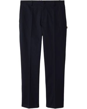 Burberry Cotton Chinos - Blue