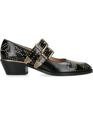 Chloé Leather Susan Mary Janes 40 - Black