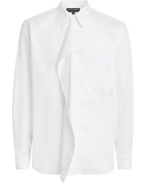 Comme des Garçons Cotton Flap Shirt - White