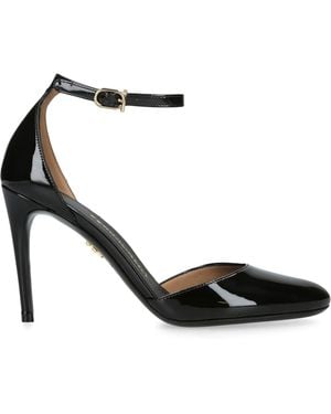 Ferragamo Patent Leather Maily Pumps 95 - Black