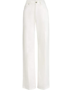 Brunello Cucinelli Flared Jeans - White