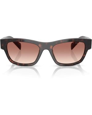 Prada Acetate Prb09S Sunglasses - Brown