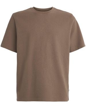 Wax London Organic Cotton Dean T-Shirt - Brown