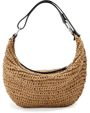 AllSaints Small Paper Luna Shoulder Bag - Metallic