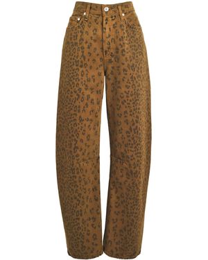 Citizens of Humanity Miro Mid-Rise Relaxed Jeans - Brown