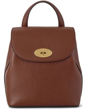 Mulberry Mini Grained Leather Bayswater Backpack - Brown