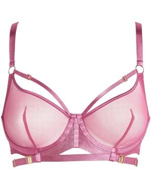 Bordelle Zenna Balconette Bra - Pink