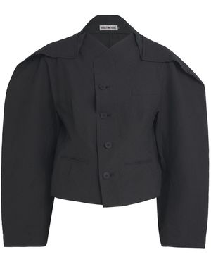 Issey Miyake Fold To Form Jacket - Blue