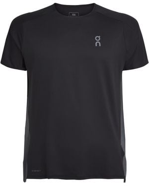 On Shoes Performance Running T-Shirt - Black