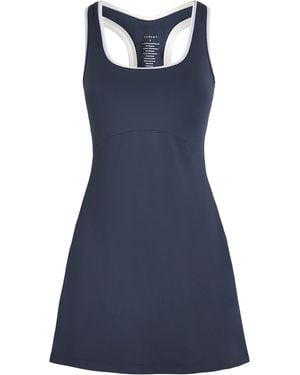 Varley Ruan Court Mini Dress - Blue