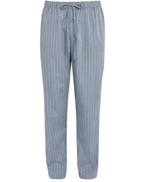 Hanro Cotton Night & Day Pyjama Bottoms - Blue