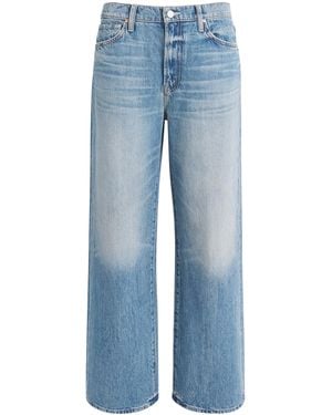 Mother The Dodger Flood Straight Jeans - Blue