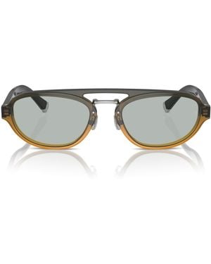 Brunello Cucinelli Acetate Bc4008S Sunglasses - Green
