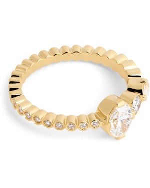Sophie Bille Brahe And Diamond Starry Sky Ensemble De Sky Ring - Metallic
