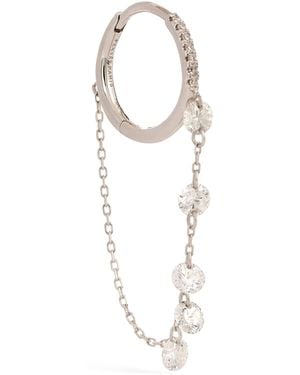 PERSÉE And Diamond Danaé Single Earring - White