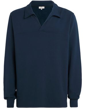 Homebody Stretch-Modal Voyage Lounge Top - Blue