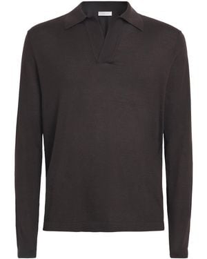 Gabriela Hearst Cashmere Frome Polo Jumper - Black