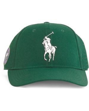 Ralph Lauren X Wimbledon Polo Pony Mesh Cap - Green