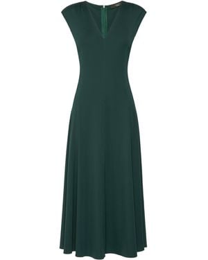 Max Mara Jersey Midi Dress - Green