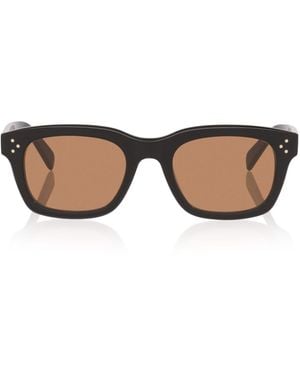 Celine Acetate 3 Dots Cl40232I Irregular Sunglasses - Brown