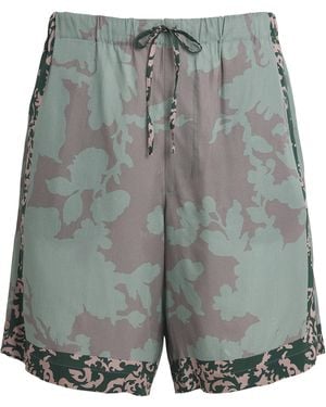 Dries Van Noten Piperi Printed Swim Shorts - Grey
