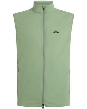 J.Lindeberg Ash Light Packable Vest - Green