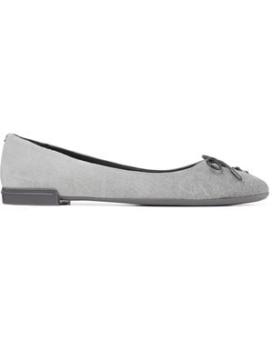 Jimmy Choo Scarlett Suede Ballet Flats - Grey