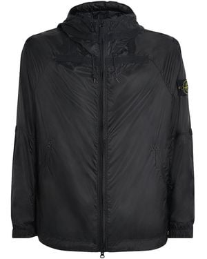 Stone Island Ripstop Reflective-Detail Field Jacket - Black
