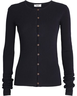 Stylein Merino Wool Hamani Cardigan - Blue