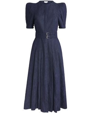 Gabriela Hearst Denim Patricia Maxi Dress - Blue