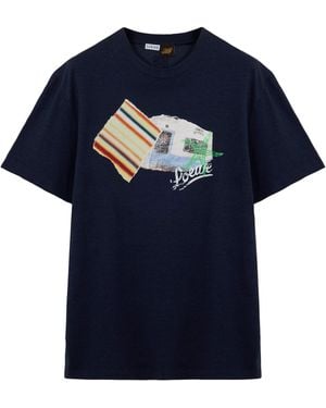 Loewe X Paula' Ibiza Relaxed T-Shirt - Blue